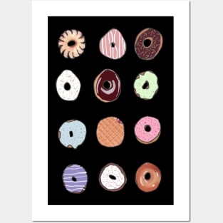 Donut Dozen Posters and Art